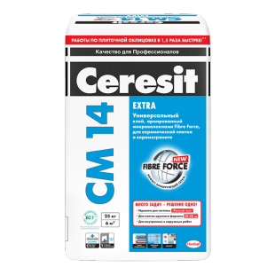 Клей д/плитки Ceresit CM14 Express (5кг/4шт)
