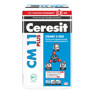 Клей д/плитки Ceresit CM11 PLUS (25кг/48шт)
