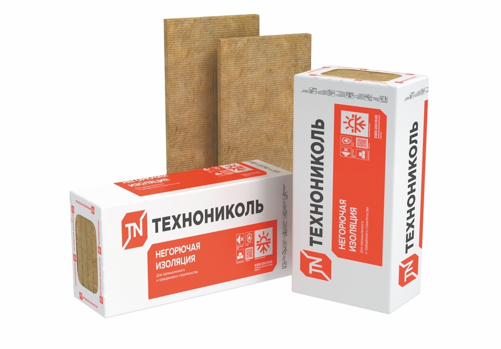 Утеплитель ТехноФАС 145пл. 80*600*1200 (3плиты/2.16м2/0,1728м3 40упак)