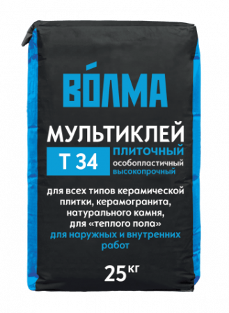 Клей плиточный Волма МУЛЬТИКЛЕЙ 25кг (56 в под)