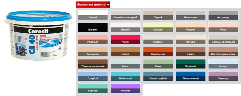 Затирка Ceresit СЕ33 (фольга) МАНХЕТТЕН 10 (2кг/12шт/432шт)
