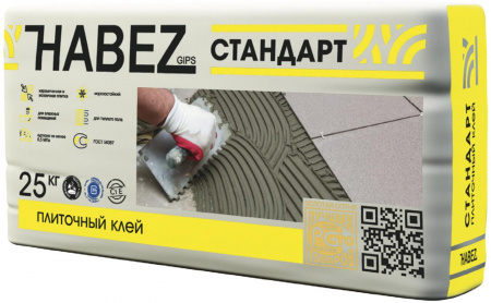 Клей плиточный Хабез СТАНДАРТ  25 кг (56 в под)