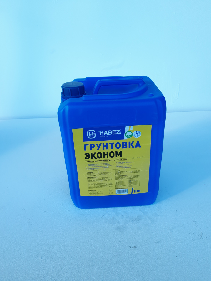 Хабез - Эконом, грунтовка для внутренних работ 5 л