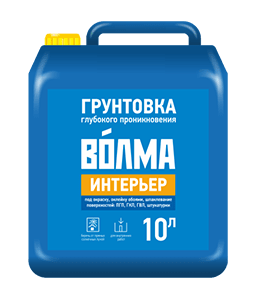 Грунтовка Волма-Интерьер 10 л (50в под)