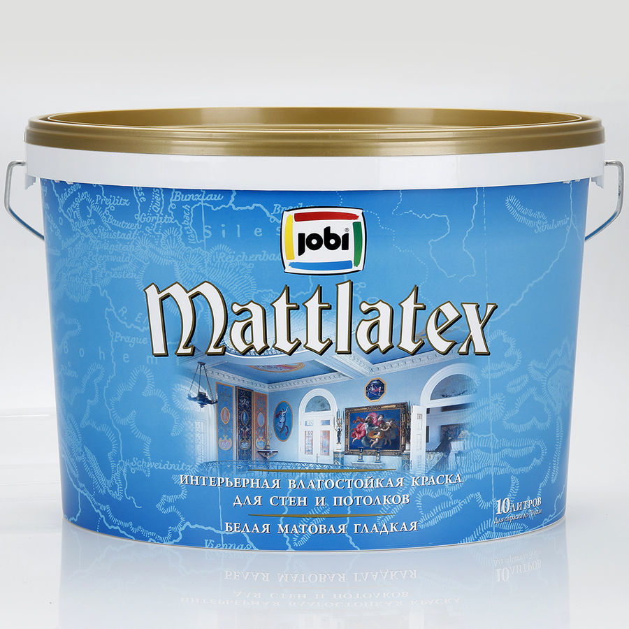 Краска Jobi Mattlatex ВЛАГОСТОЙКАЯ 5л/68шт STROMBOLI 2
