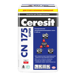 Наливной пол Ceresit CN178 (от 5 до 80 мм) (25кг/48шт)