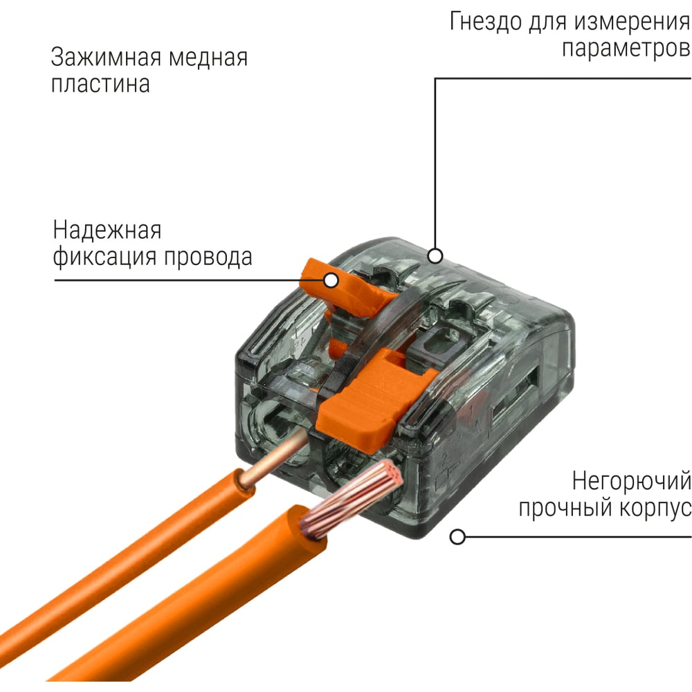 Соединительная клемма TDM ELECTRIC ск-612 (2,5мм2) SQ0527-0021