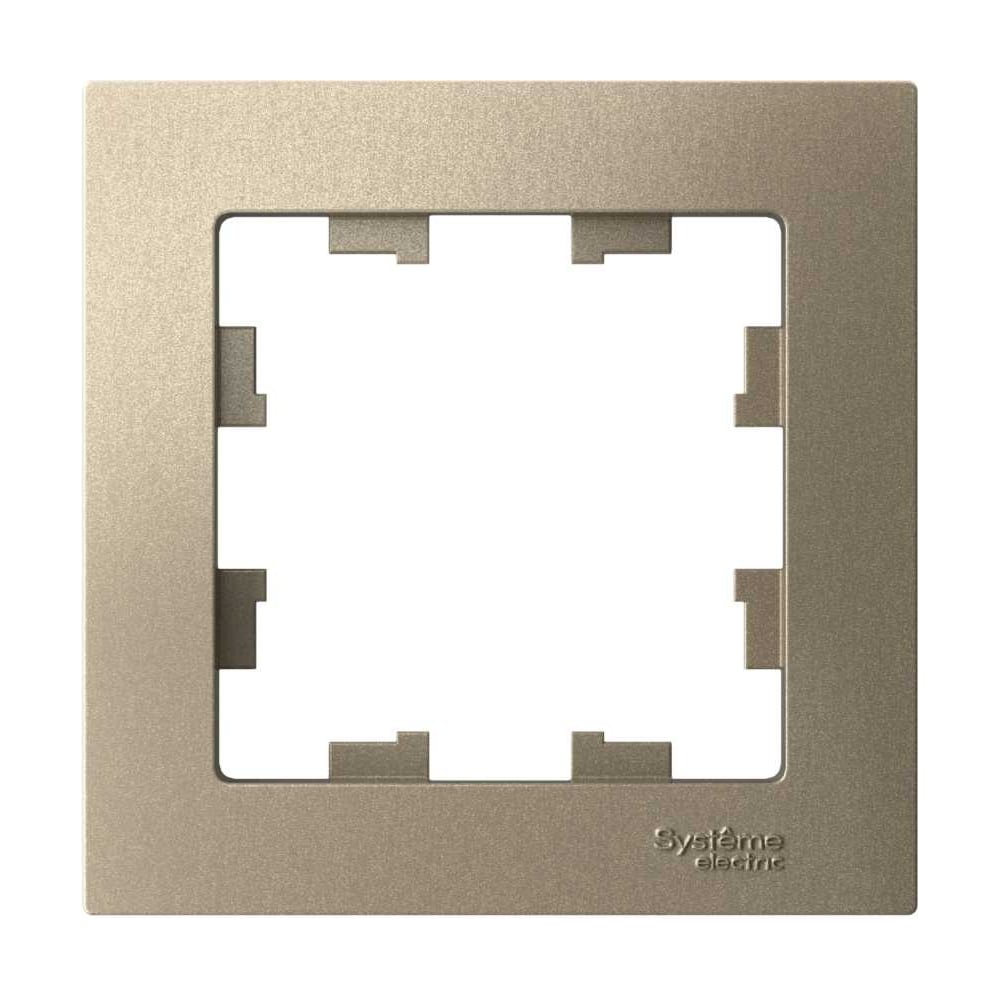 Рамка Systeme Electric (Schneider Electric) 1-м AtlasDesign, шампань ATN000501
