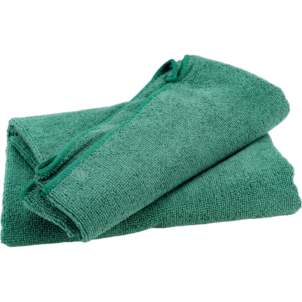 Тряпка для пола из микрофибры Рыжий кот M-02F-XXL зеленая, 80х100 см 310265
