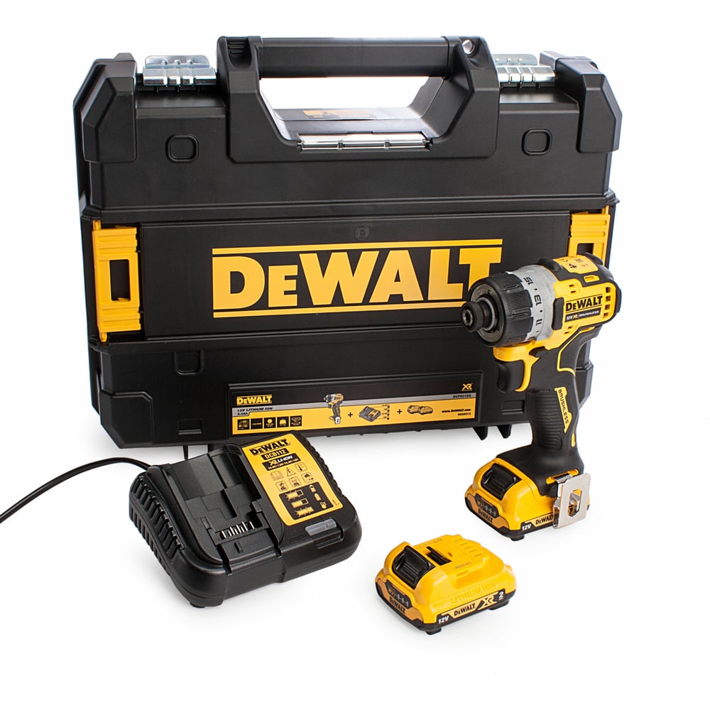 Шуруповерт DEWALT 12 В XR DCF601D2-QW