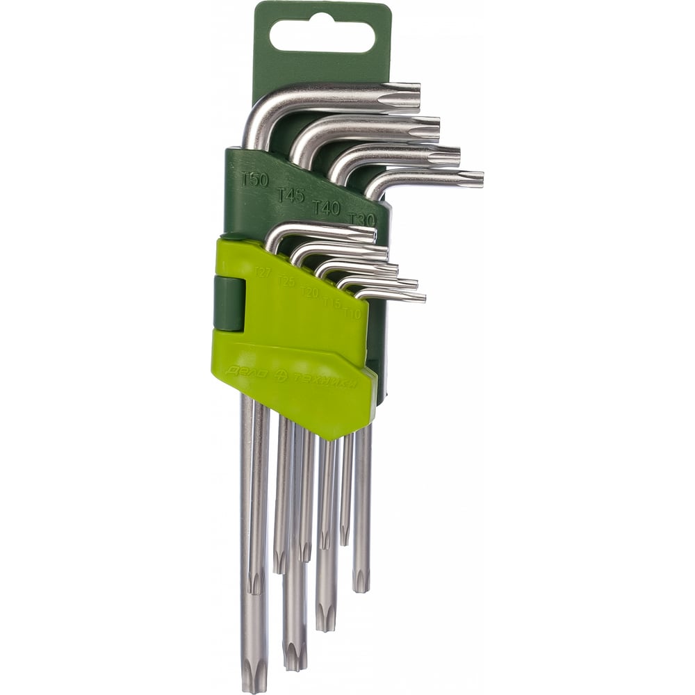 Набор ключей Дело Техники TORX с отверстием 9шт. 563591