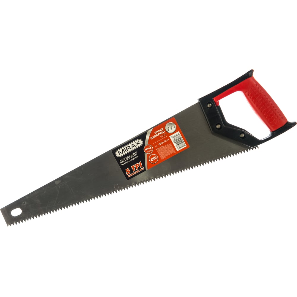 Ножовка по дереву MIRAX Universal 450 мм 5 TPI 1502-47_z01