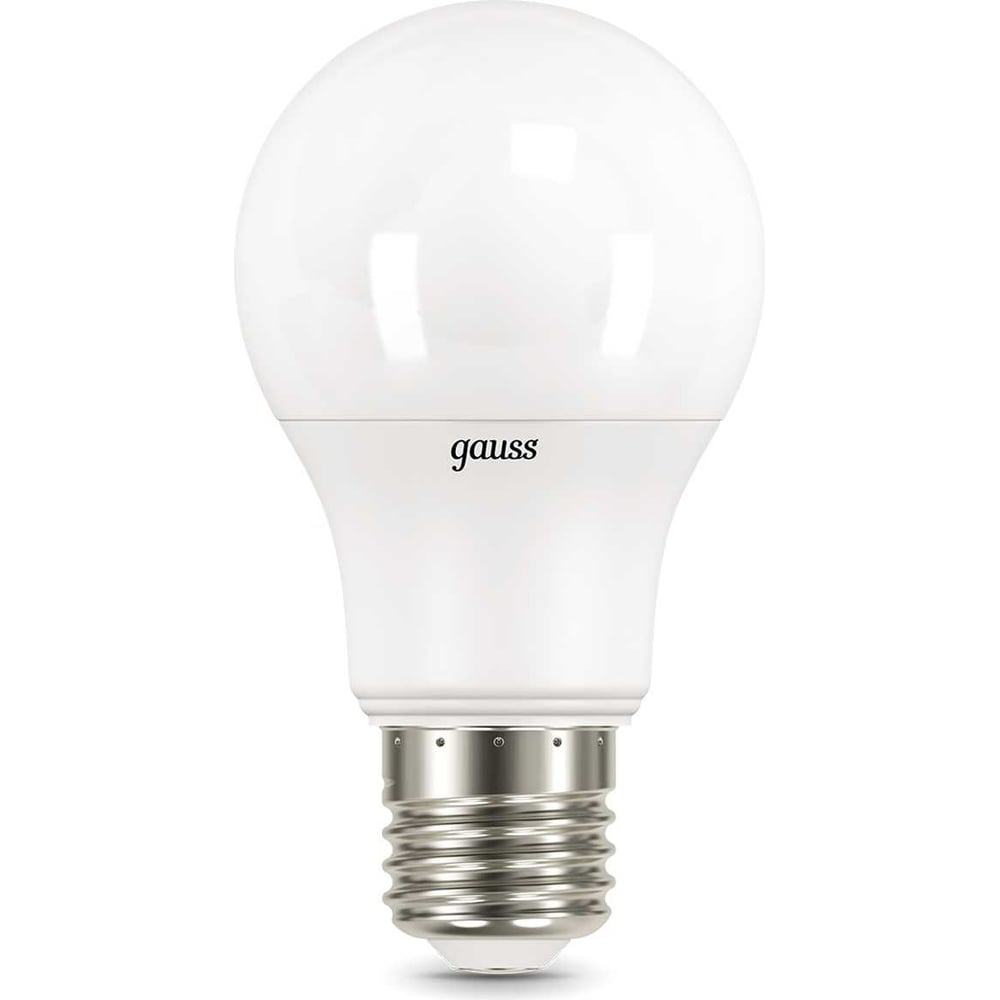 Лампа Gauss LED A60 E27 7W 3000K SQ 102502107