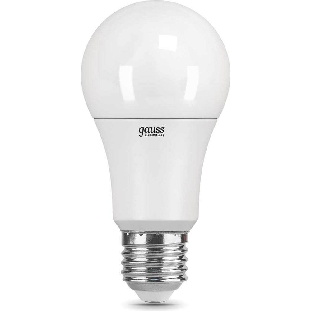 Лампа LED A60 12W E27 3000K Gauss Elementary 23212