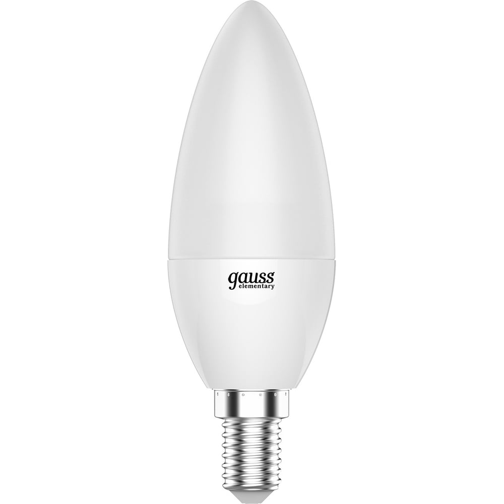 Лампа Gauss LED Elementary Свеча 10W E14 730Лм 4100K SQ 33120