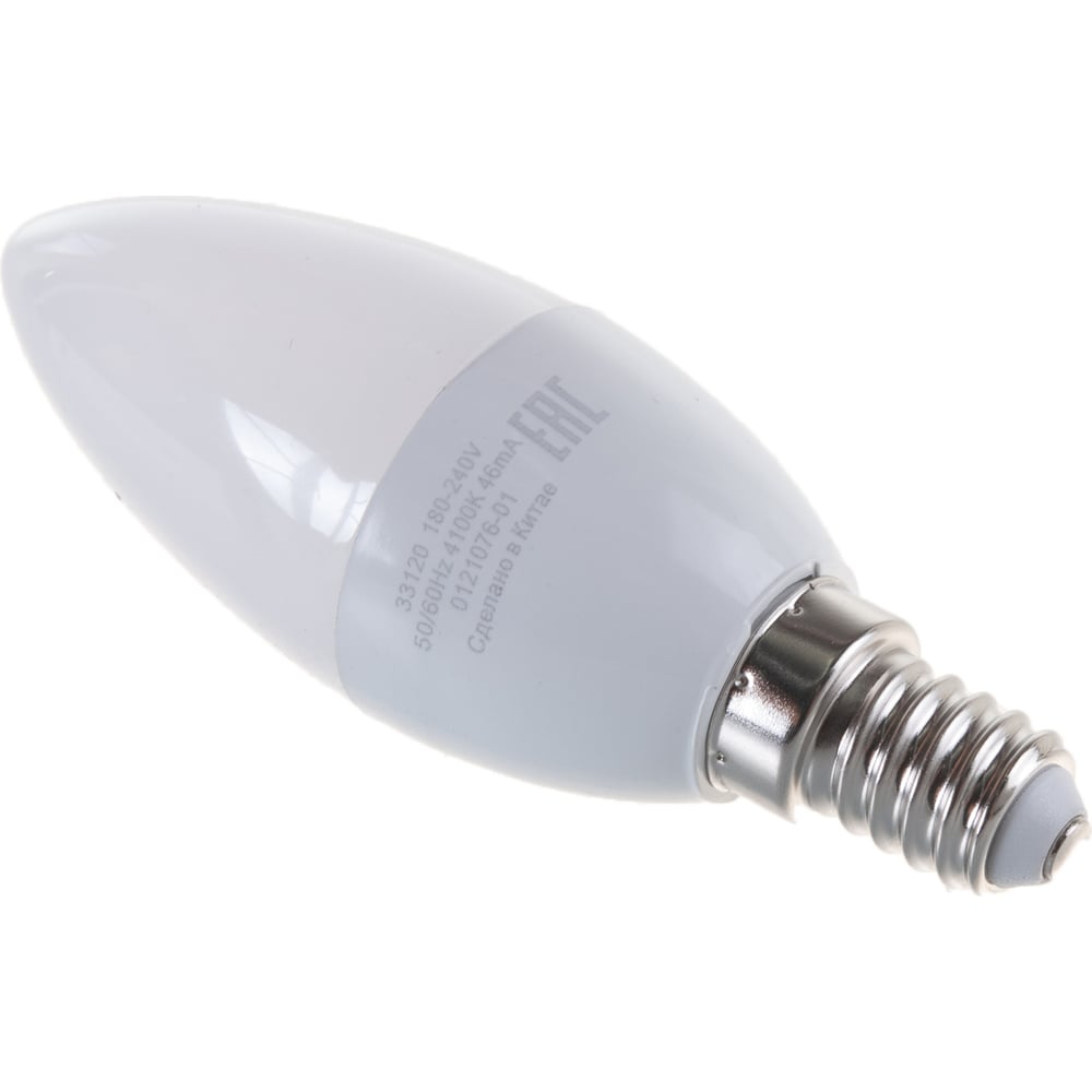 Лампа Gauss LED Elementary Свеча 10W E14 730Лм 4100K SQ 33120