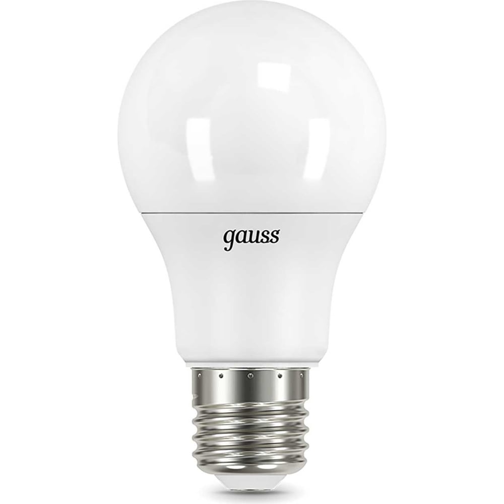 Лампа LED A60 globe 12W E27 3000K Gauss 102502112