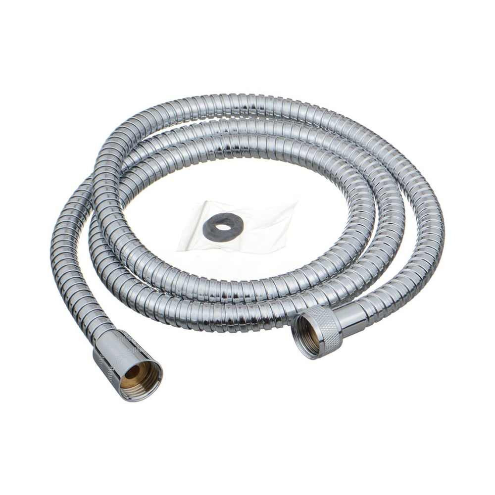 Шланг для душа Melodia della vita LUXURY FLEXIBLE 1/2х1/2" конус, нерж. d14 мм, L150 см, 2-й зажим MKPBL 34421"