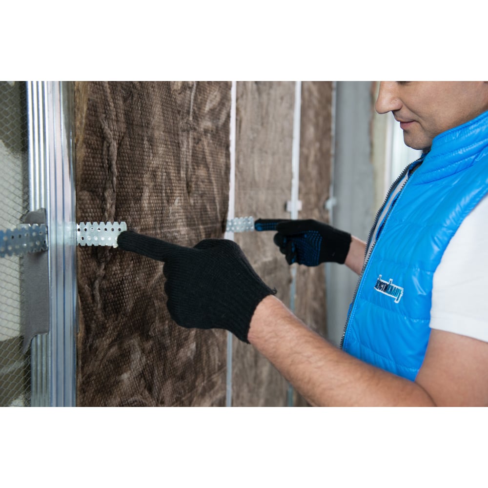 Звукоизоляция Knauf Insulation АкустиКНАУФ (100x610x1230 мм; 6 кв. м; 8 плит в упаковке) 639988