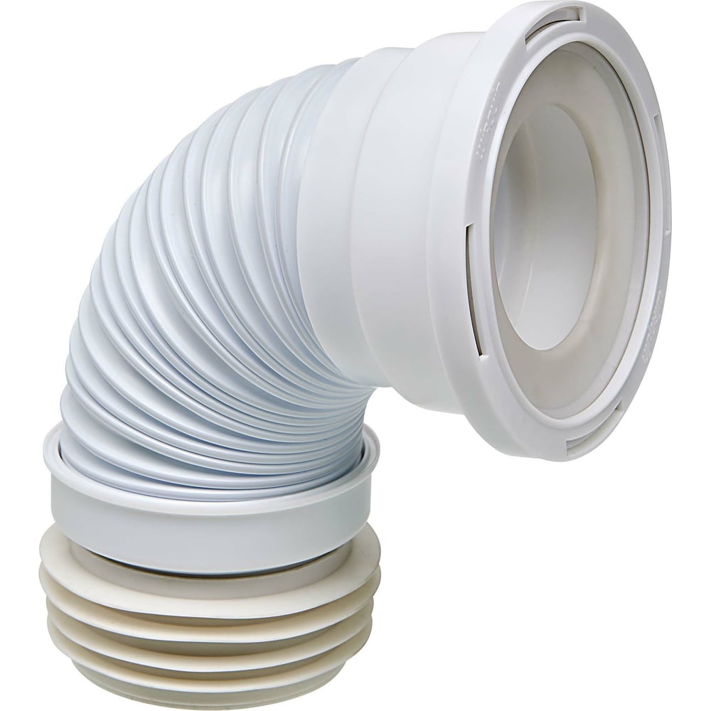 Труба для унитаза VIRPLAST гофрированная, армированная, D110 мм, L190-330 мм 70984968