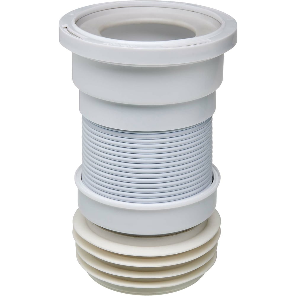 Труба для унитаза VIRPLAST гофрированная, армированная, D110 мм, L190-330 мм 70984968