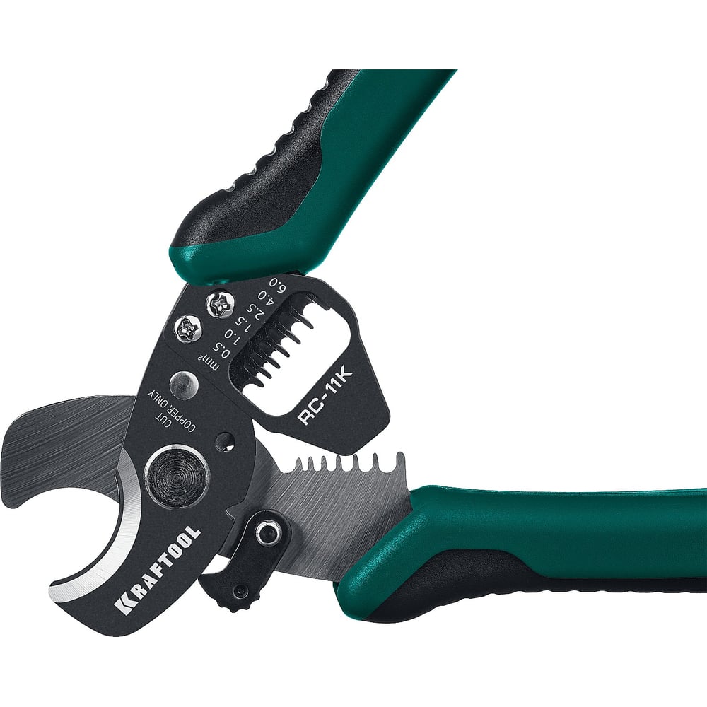 Кабелерез со съемником изоляции ″3в1″ KRAFTOOL RC-11K 22696-3
