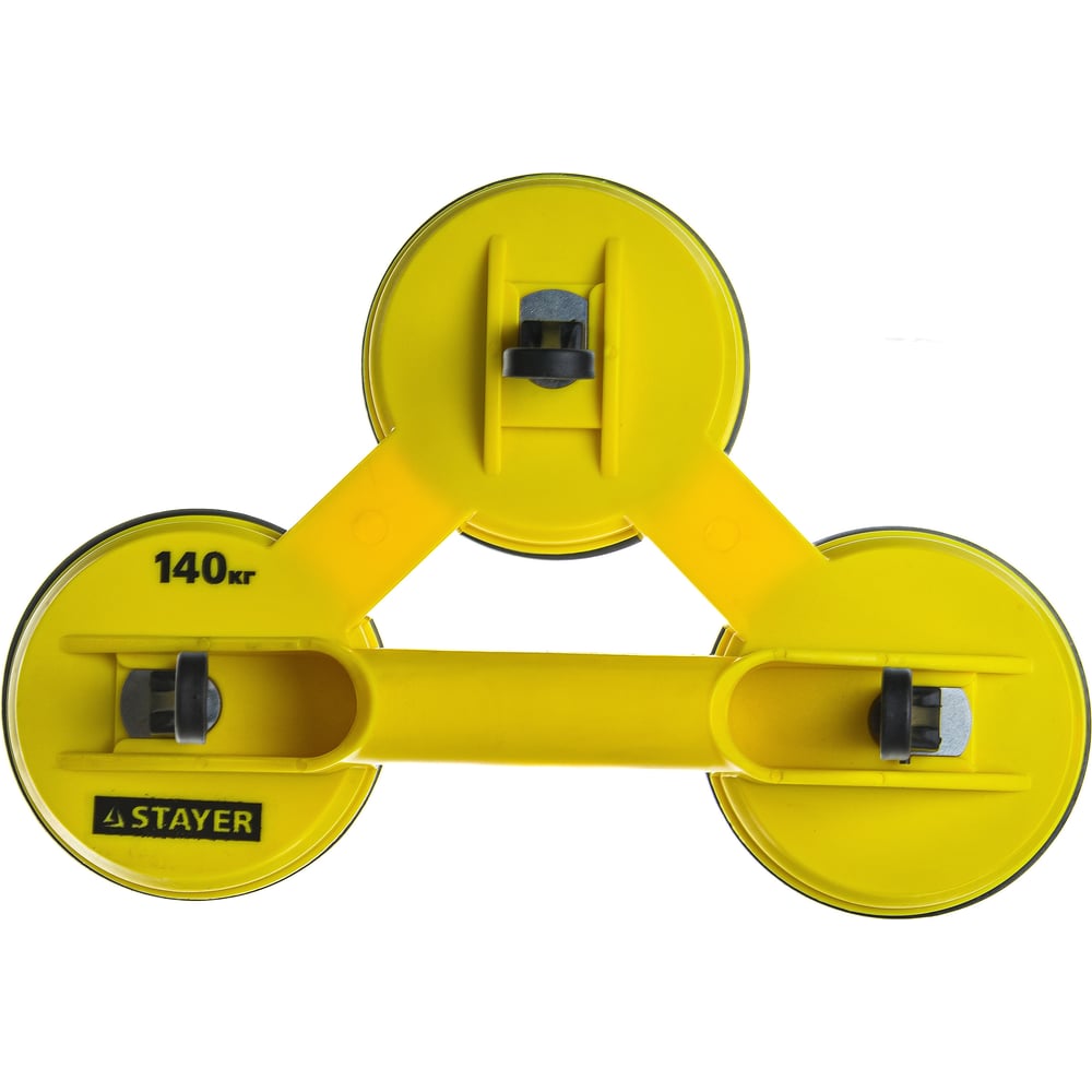 Стеклодомкрат STAYER "MASTER" MAXLift, пластмассовый, тройной, 140 кг