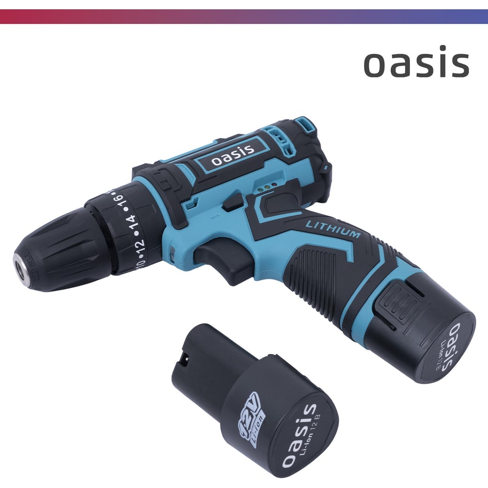 Аккумуляторный шуруповерт OASIS ASU-12S