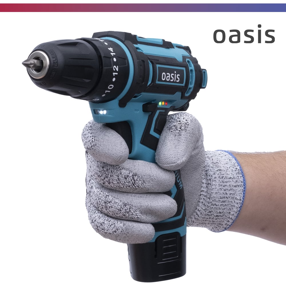 Аккумуляторный шуруповерт OASIS ASU-12S