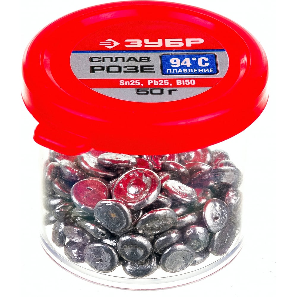 Сплав РОЗЕ (50 гр; гранулы) Зубр 55457-050