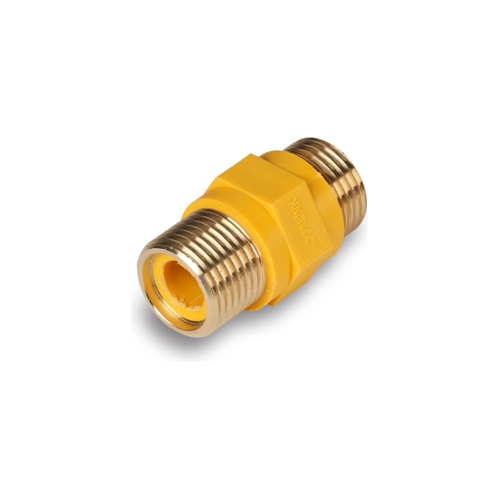 Диэлектрическая муфта для газа AQUALINK 3/4 нар-нар (Цена за упаковку 10 шт.)  арт. 7001