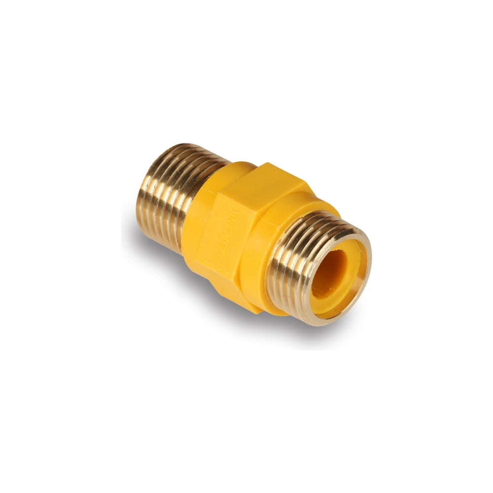 Диэлектрическая муфта для газа AQUALINK 3/4 нар-нар (Цена за упаковку 10 шт.)  арт. 7001