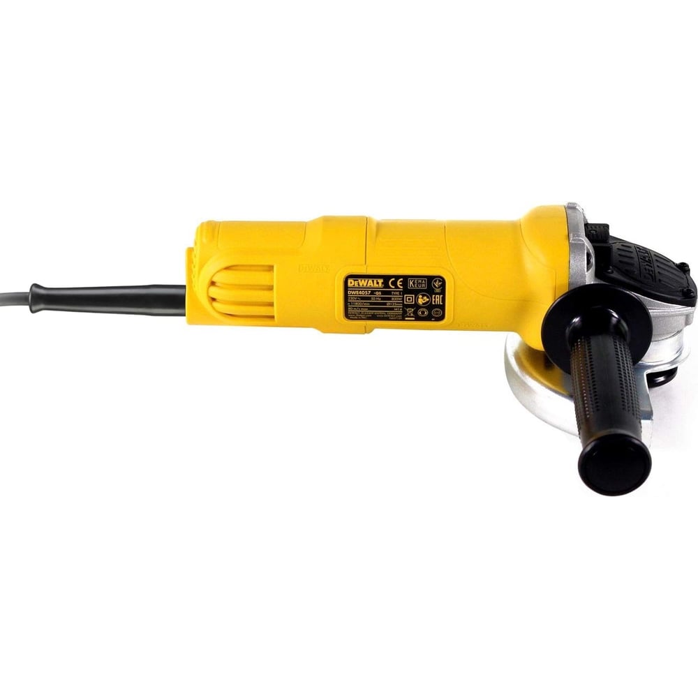 Угловая шлифмашина Dewalt DWE4057, 800 Вт, 125 мм, 11800 об/мин DWE4057-QS