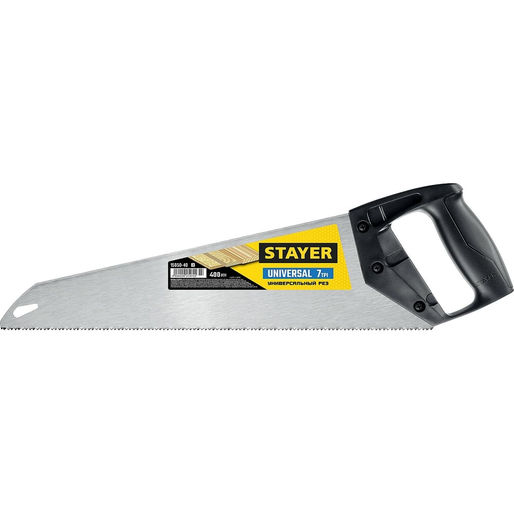 Универсальная ножовка пила Stayer Universal", 400мм, 7TPI, 15050-40_z03"