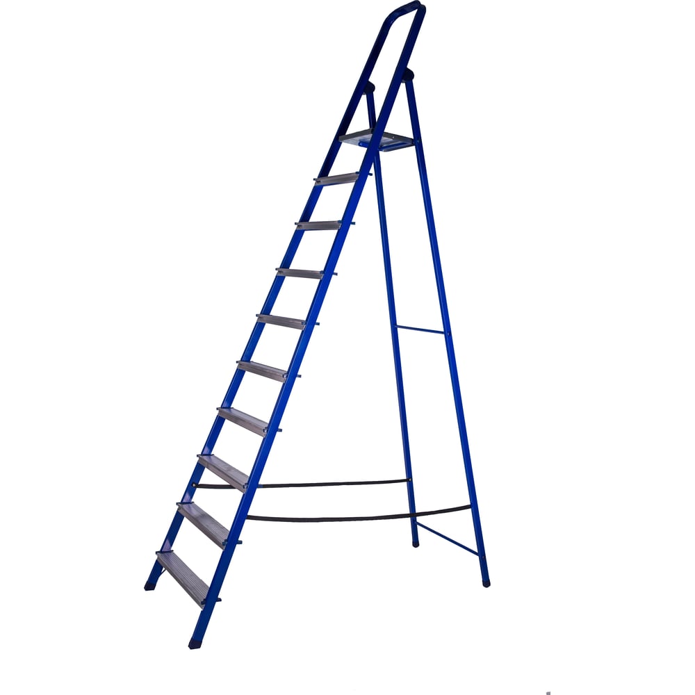 Стремянка STAIRS стальная с алюминиевыми ступенями 10 ступеней CS10