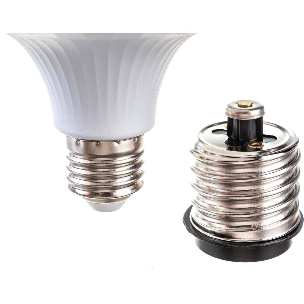Светодиодная лампа IN HOME LED-HP-PRO 80Вт 230В E27 с адаптером Е40 6500К 7200Лм 4690612031149
