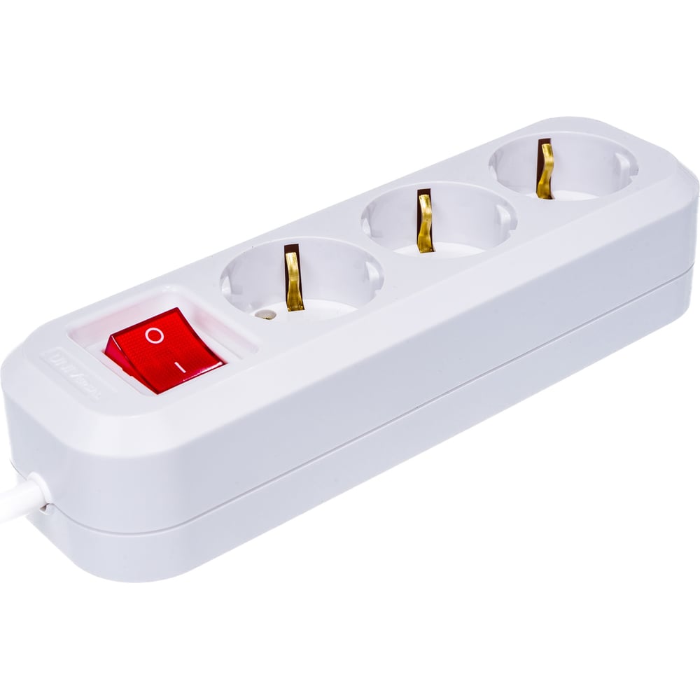 Удлинитель UNIVersal S-303 ПВС 3x1 3 гнезда 3м з/к 9631986