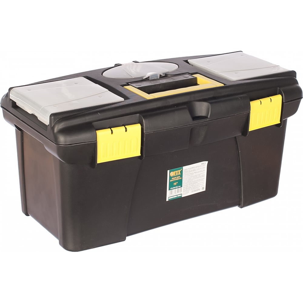 Ящик пластиковый для инструмента 16 (410х220х195 мм) FIT 65572"