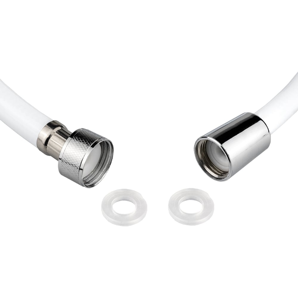 Шланг для душа ELKA 1/2-1/2", 170 см, ПВХ, белый ТД.030429"