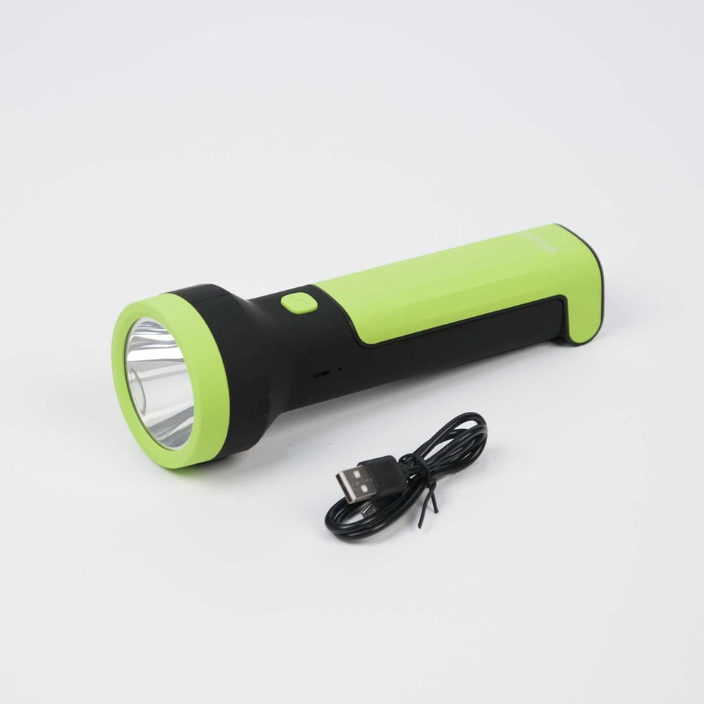 Ручной аккумуляторный фонарь Gauss 3W 150lm Li-ion 1200mAh LED GF203