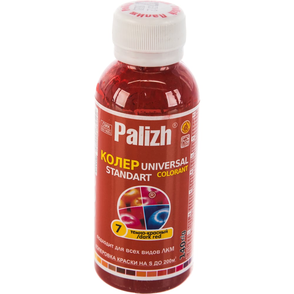 Универсальный колер Palizh N 7 0.140г темн. красн. 11598000