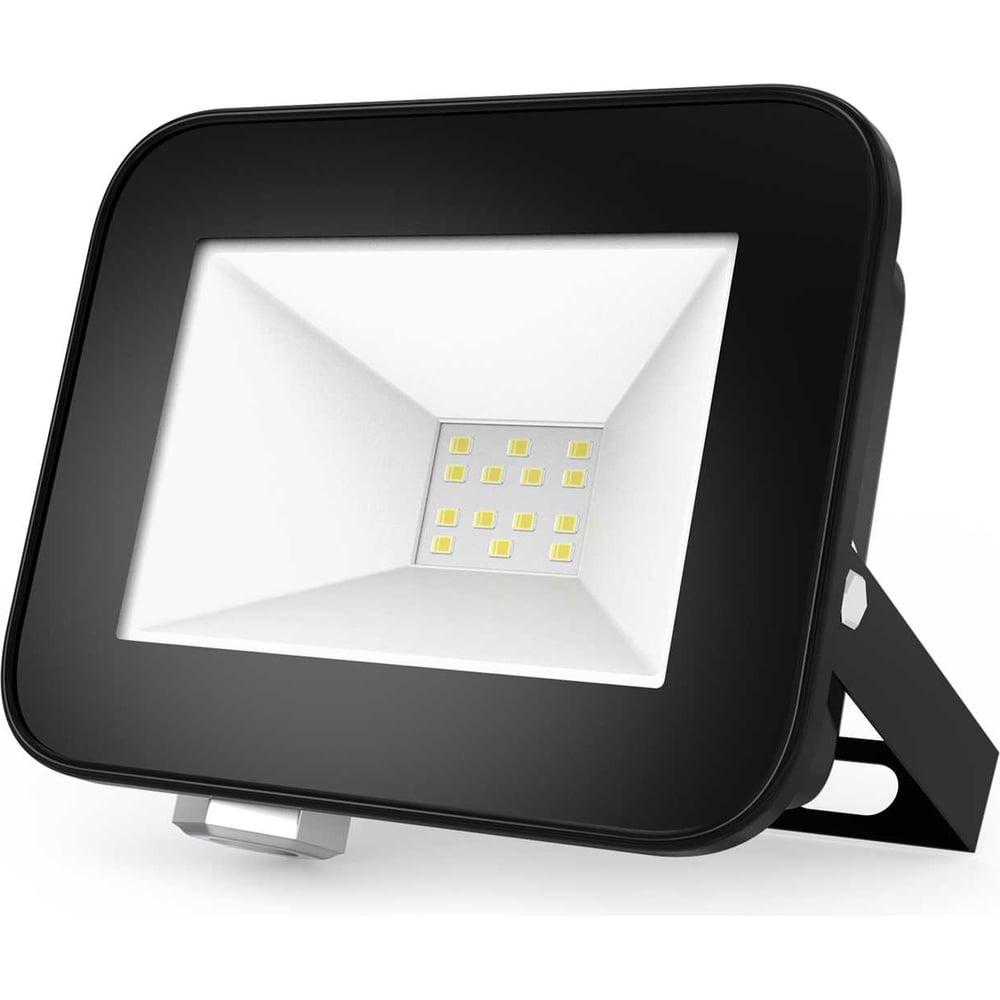 Светодиодный прожектор Gauss Elementary 10W 850lm 6500К IP65 PROMO черный 613100310P