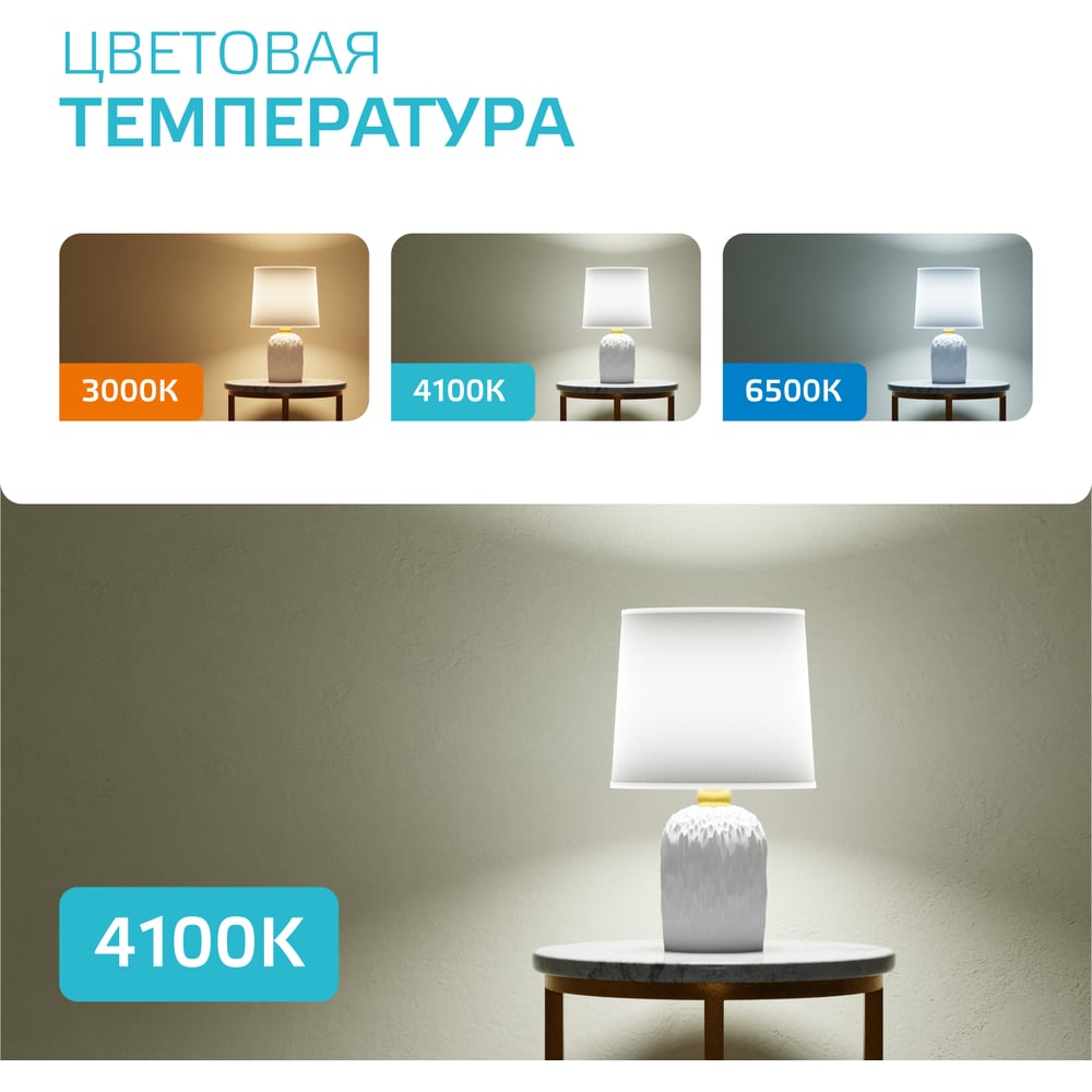 Светодиодная лампа Gauss Elementary A60 20W 1600lm 4100K E27 LED 1/10/50 23229