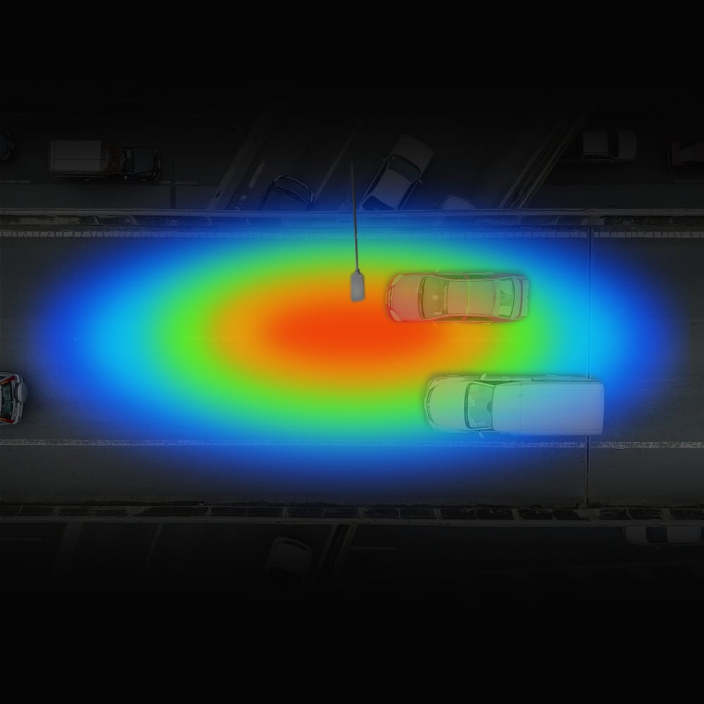 Уличный консольный светодиодный светильник Gauss IP65 50W 5000lm 5000K КСС Ш" 629534350"