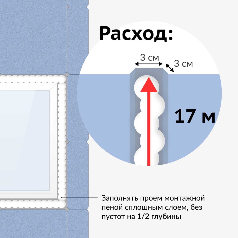 Полиуретановая монтажная бытовая всесезонная пена KUDO HOME 20+ 650 мл KUPH06U20+