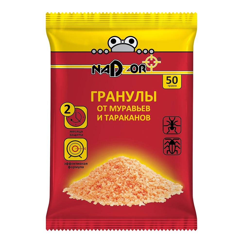 Гранулы от муравьев Nadzor 50 г, 121261