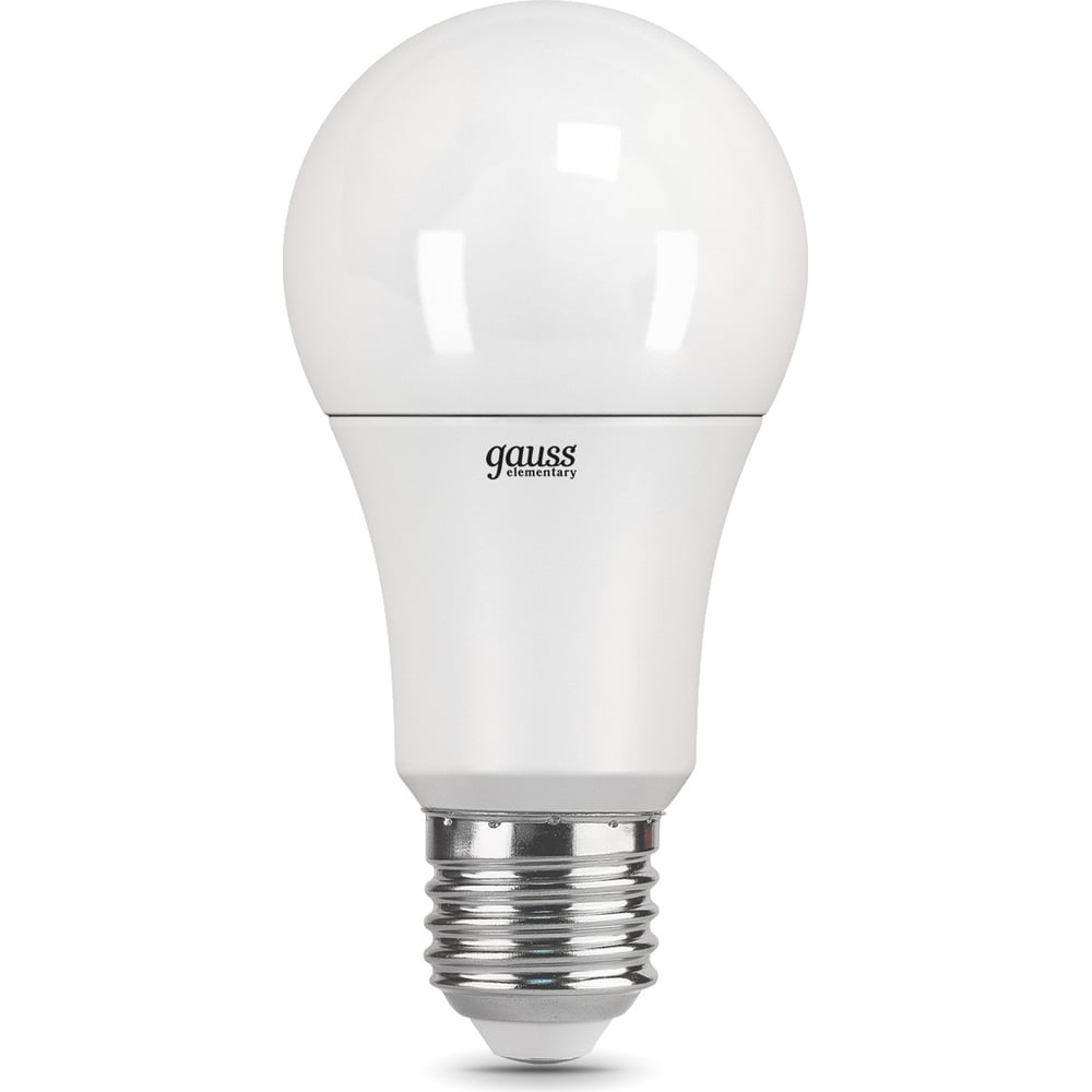 Лампа Gauss LED Elementary A60 20W E27 2700K SQ 23219