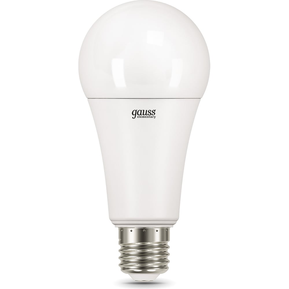 Лампа Gauss LED Elementary A67 25W E27 2000Лм 3000K SQ 73215