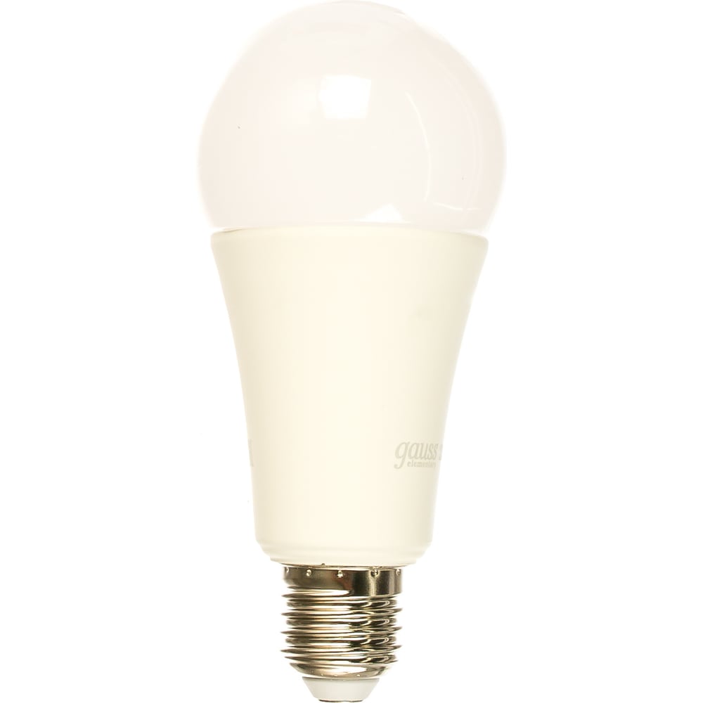 Лампа Gauss LED Elementary A67 25W E27 2000Лм 3000K SQ 73215