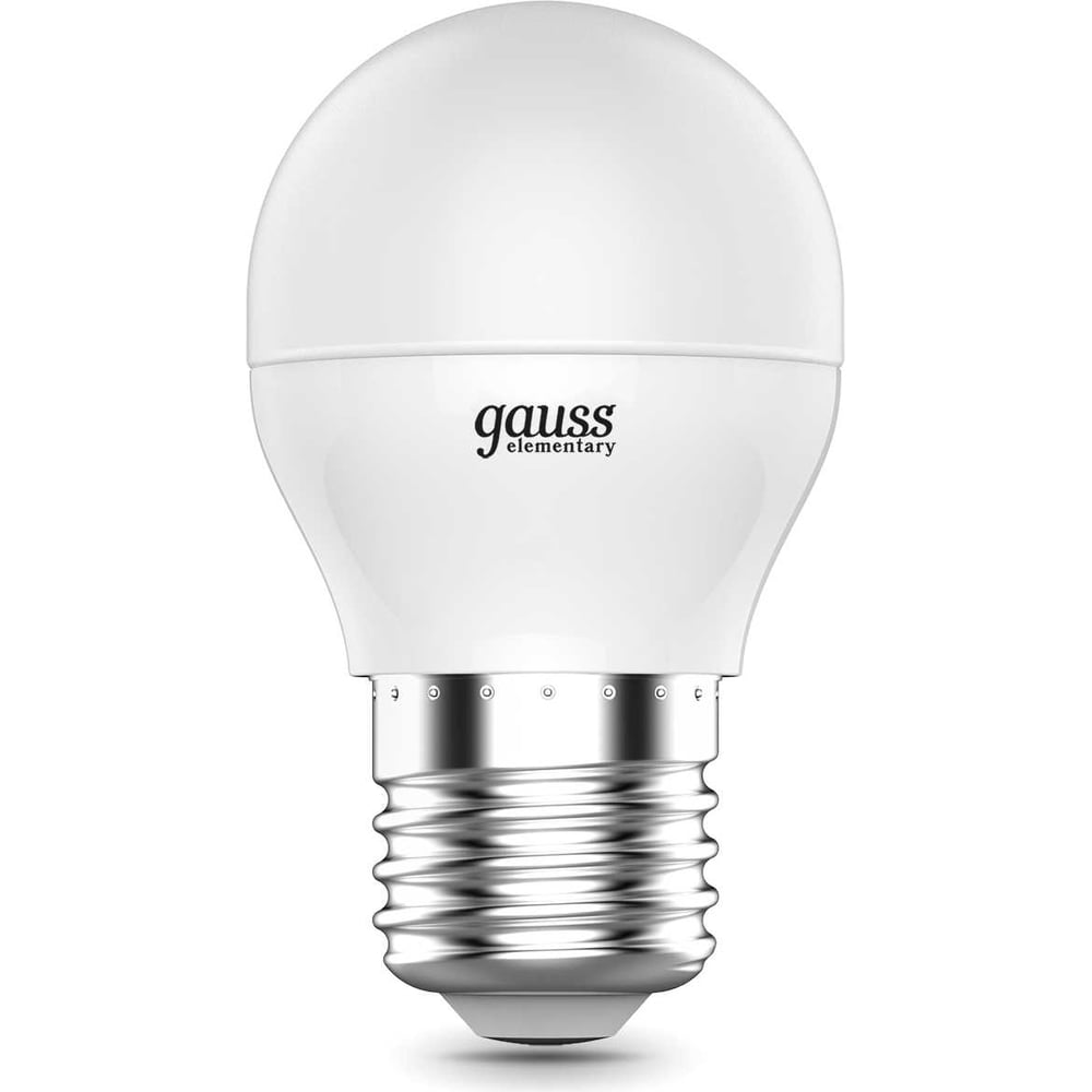 Лампа LED Globe 8W E27 3000K Gauss Elementary 53218